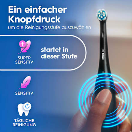 Elektrische Zahnbürste iO Series 2 Night Black Oral-B