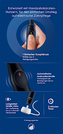 Elektrische Zahnbürste iO Series 2 Night Black Oral-B