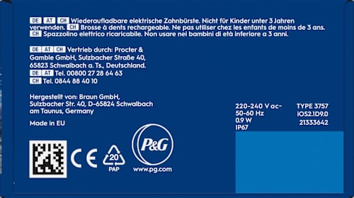 Elektrische Zahnbürste iO Series 2 Night Black Oral-B