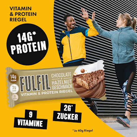 Proteinriegel, Chocolate & Hazelnut Geschmack FULFIL