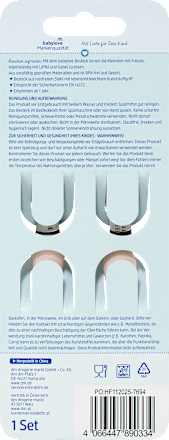 Esslernbesteck Farbe rosa 2tlg. babylove