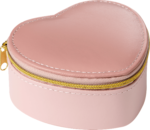 Schmuckbox in Herzform, rosa Dekorieren & Einrichten