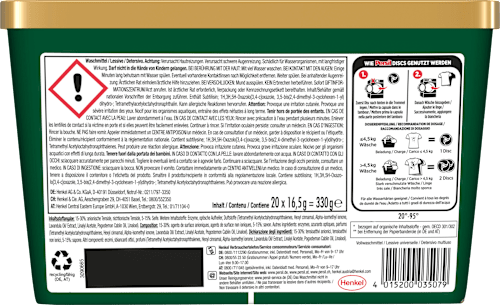 Vollwaschmittel Universal Discs Persil