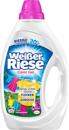 Colorwaschmittel Gel Weißer Riese
