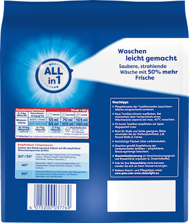 Vollwaschmittel Megaperls Universal Spee