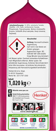 Colorwaschmittel Megaperls Spee