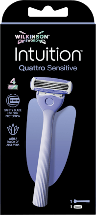 Rasierer, Intuition Quattro Sensitive  WILKINSON SWORD