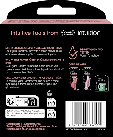 Rasierklingen, Intuition Complete Care WILKINSON SWORD