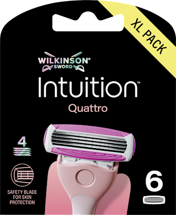 Rasierklingen, Intuition Quattro WILKINSON SWORD