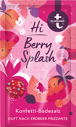 Badesalz Konfetti Hi Berry Splash t by tetesept