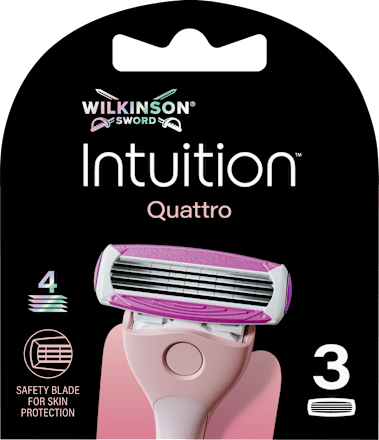 Rasierklingen, Intuition Quattro  WILKINSON SWORD
