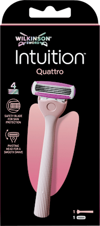 Rasierer, Intuition Quattro  WILKINSON SWORD