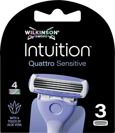 Rasierklingen, Intuition Quattro Sensitive WILKINSON SWORD