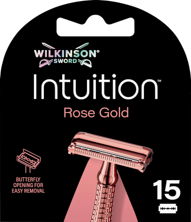 Rasierklingen für Rasierhobel, Intuition Rose Gold WILKINSON SWORD