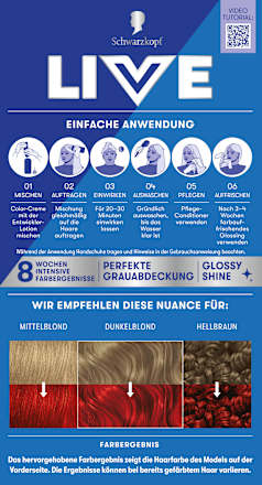 Haarfarbe 035 Real Red Schwarzkopf LIVE