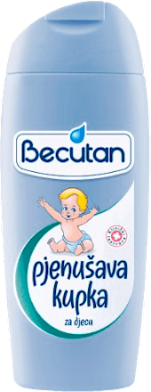 Pjenušava kupka za djecu Becutan