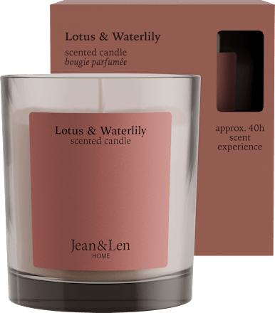 Duftkerze im Glas Lotus & Waterlily  Jean&Len