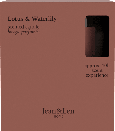 Duftkerze im Glas Lotus & Waterlily  Jean&Len