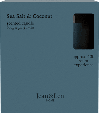 Duftkerze im Glas Sea Salt & Coconut  Jean&Len