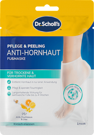 Fußmaske Anti Hornhaut Pflege & Peeling (1 Paar) Scholl
