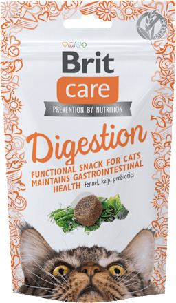 Pochúťka pre mačky care Digestion Brit
