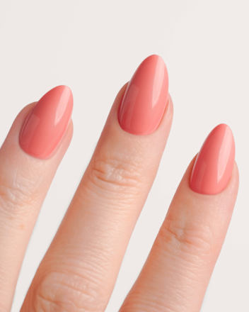 Künstliche Nägel, Soft Gel Press Ons Peach Please Short Almond Doonails