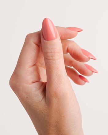Künstliche Nägel, Soft Gel Press Ons Peach Please Short Almond Doonails
