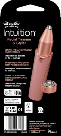 Gesichtshaarentferner, Intuition 2in1 Facial Trimmer & Styler WILKINSON SWORD