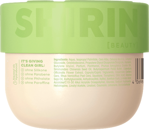 Körperbutter Milky Mango Matcha Latte Kiss SHIRIN BEAUTY