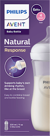 kojenecká lahev Natural Response 6m+, 330ml PHILIPS AVENT