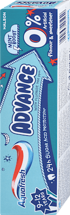 Детска паст аза зъби ADVANCE, 9-12 г Aquafresh