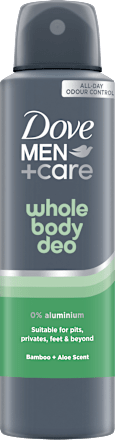 Deodorante spray Whole body bambù + aloe Dove MEN+CARE