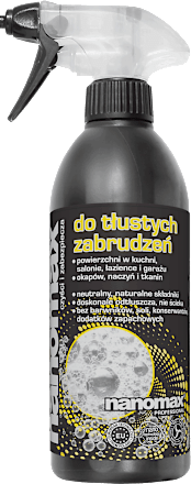Preparat do tłustych zabrudzeń, spray nanomax