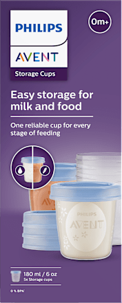 VIA poháriky na skladovanie - 180 ml PHILIPS AVENT