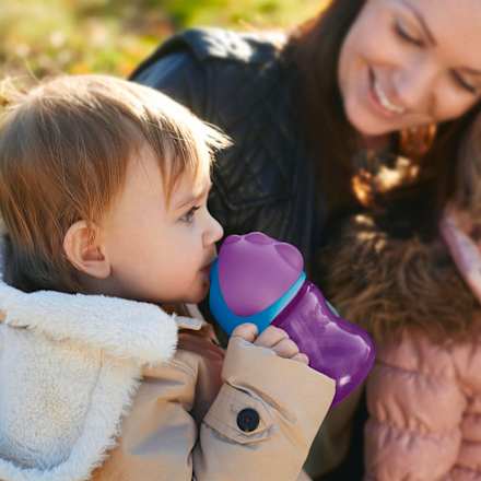 Detský hrnček s ohybnou slamkou 9m+ PHILIPS AVENT