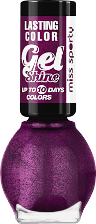 lak na nehty Lasting Color Gel Shine 568 miss sporty