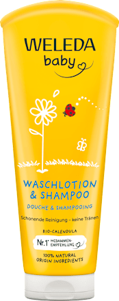 měsíčkový mycí krém a šampon WELEDA baby