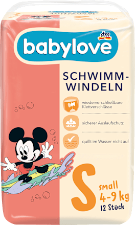 Schwimmwindeln Gr. Small (4-9 kg)   babylove