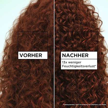 Haarmaske Locken Methode Feuchtigkeit GARNIER FRUCTIS