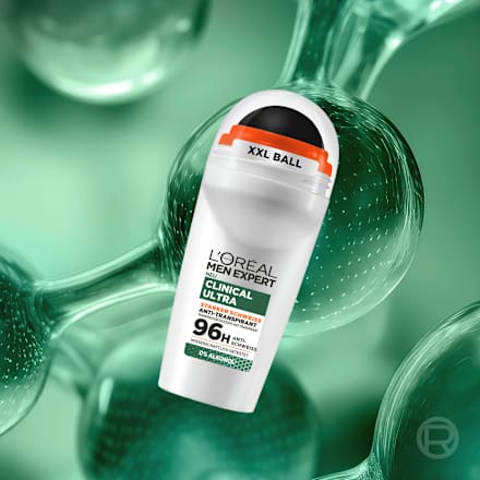 Antitranspirant Deo Roll-On Clinical Ultra Derma Dry L'ORÉAL PARiS MEN EXPERT