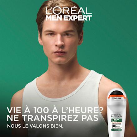 Antitranspirant Deo Roll-On Clinical Ultra Derma Dry L'ORÉAL PARiS MEN EXPERT