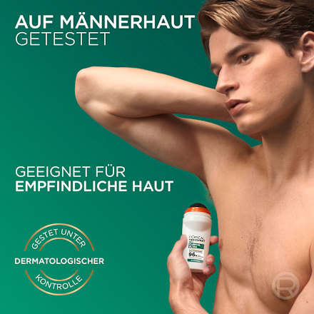 Antitranspirant Deo Roll-On Clinical Ultra Derma Dry L'ORÉAL PARiS MEN EXPERT