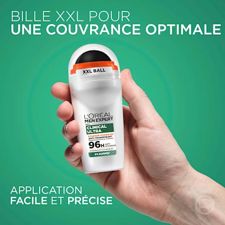 Antitranspirant Deo Roll-On Clinical Ultra Derma Dry L'ORÉAL PARiS MEN EXPERT