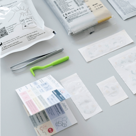 Erste-Hilfe-Tasche Regenbogen 34tlg littleplan