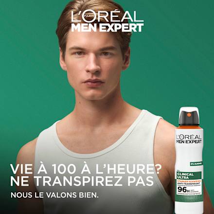 Antitranspirant Deospray Clinical Ultra  L'ORÉAL PARiS MEN EXPERT