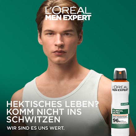 Antitranspirant Deospray Clinical Ultra  L'ORÉAL PARiS MEN EXPERT