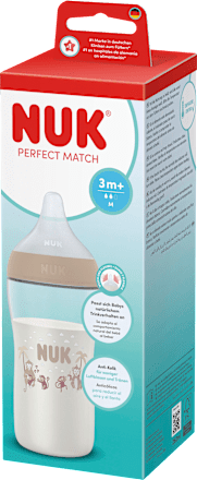 Babyflasche Perfect Match Affe 3+ Monate 260 ml NUK