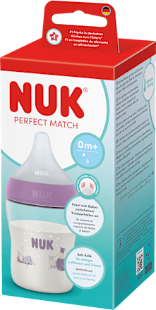 Babyflasche Perfect Match Nilpferd 0+ Monate 150 ml NUK