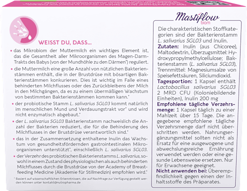 Mastiflow biom Kapseln 15 St Mastiflow