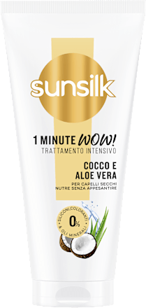 Trattamento intensivo cocco e aloe vera 1 MINUTE WOW sunsilk